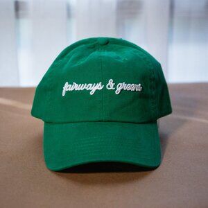 NEW ~ Ame & Lulu Fairways and Greens Triple Play Golf Cotton Hat, NWT